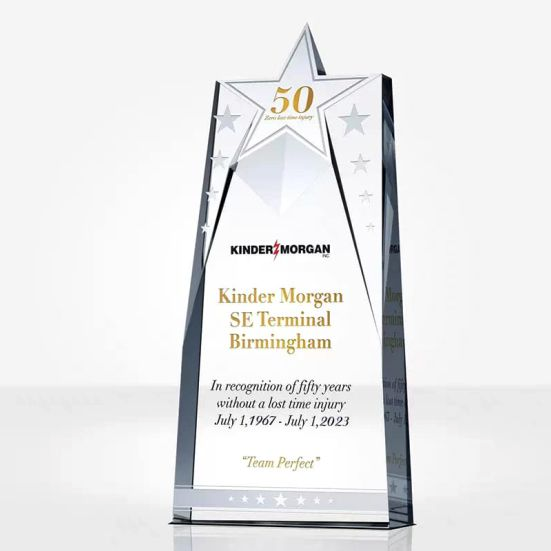 ICT 813 - Exclusive Crystal Trophy